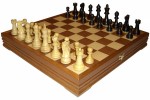 Шахматы классические стандартные деревянные утяжеленные (высота короля 3,75
