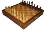 Шахматы классические малые деревянные (высота короля 3,25